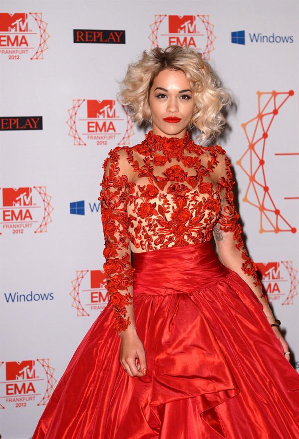 Rita Ora - At The 2012 MTV European Music Awards In Frankfurt November 11, 2012 