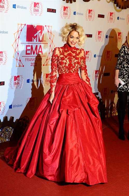 Rita Ora - At The 2012 MTV European Music Awards In Frankfurt November 11, 2012 