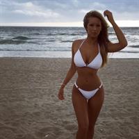 Amanda Taylor in a bikini