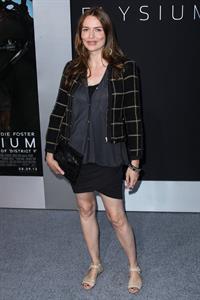 Saffron Burrows  Elysium  Los Angeles Premiere - Westwood, Aug. 7, 2013 