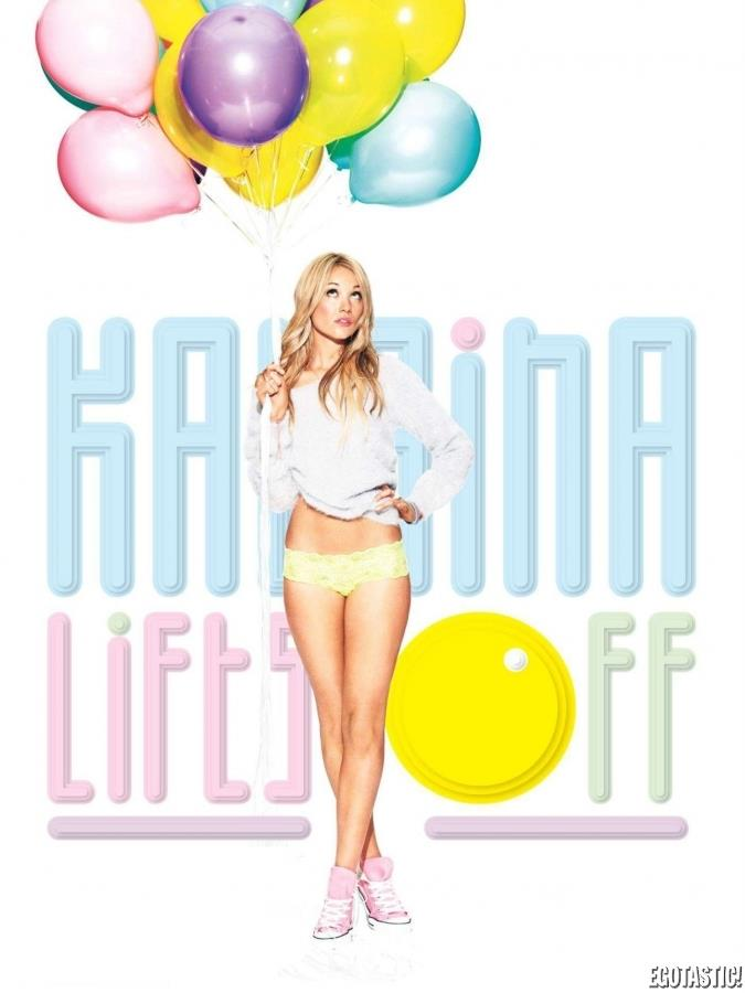 Katrina Bowden in lingerie