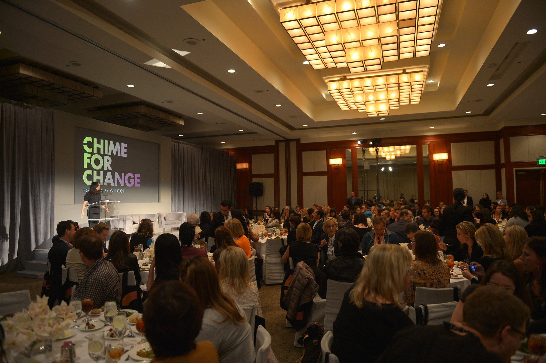 Salma Hayek - Chime for Change launch 2/28/13  