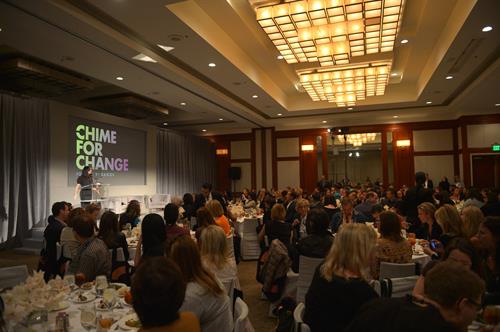 Salma Hayek - Chime for Change launch 2/28/13  