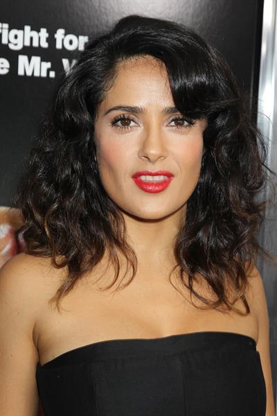 Salma Hayek - At AMC Loews Lincoln Square October 9, 2012 