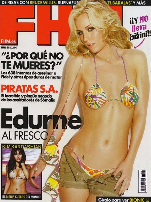 Edurne García Almagro in a bikini