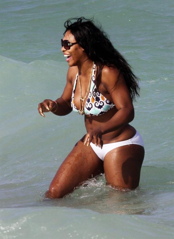 Serena Williams in a bikini