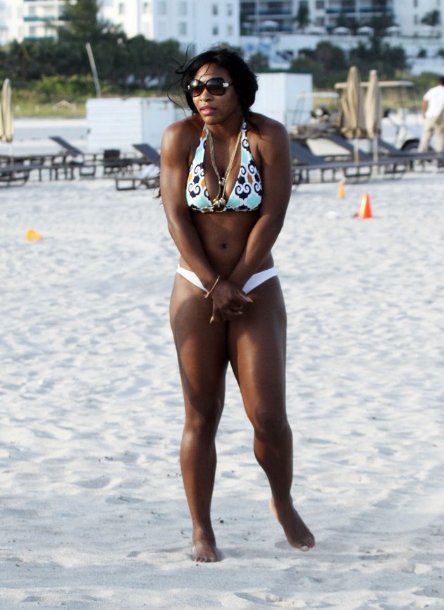 Serena Williams in a bikini