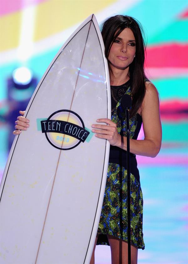 Sandra Bullock Teen Choice Awards at Gibson Amphitheatre in Universal City 11.08.13 