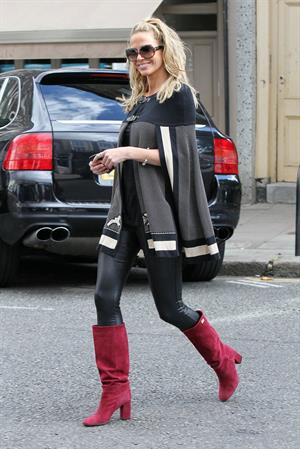 Sarah Harding out and about near her London home October 4, 2012 
