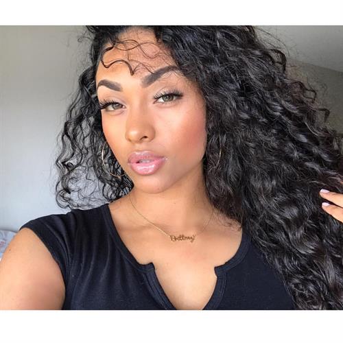 Brittney Elena taking a selfie