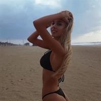 Maria Domark in a bikini