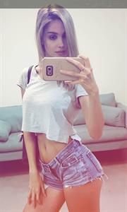 Maria Domark taking a selfie