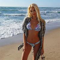 Maria Domark in a bikini