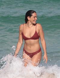 Natalie Martinez in a bikini