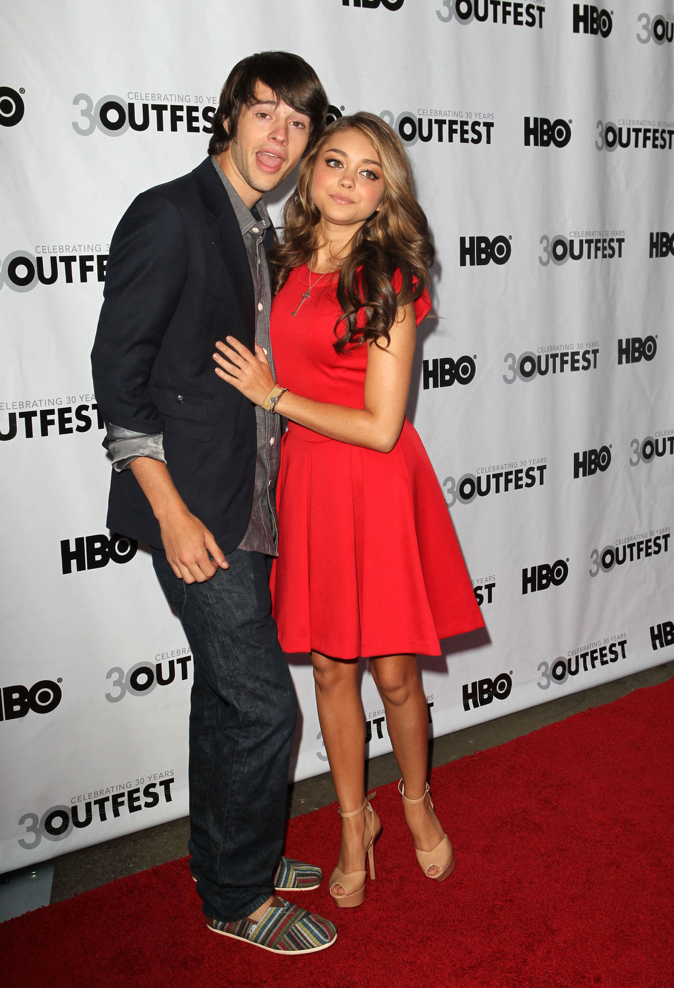 Sarah Hyland - 2012 Outfest Struck By Lightning Premiere in Los Angeles (July 22, 2012)