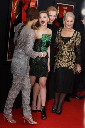 Scarlett Johansson at the  Hitchcock  New York Premiere 11/18/12 