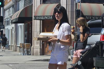 Selma Blair - Went to Abbot Kinney to buy some groceries on Saturday morning - September 1, 2012