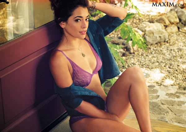 Natalie Martinez in lingerie