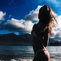 Paige Jimenez in a bikini