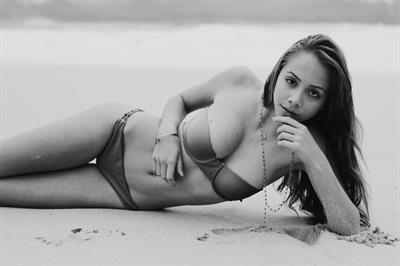 Paige Jimenez in a bikini