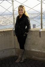 Shawn Johnson Visits The Empire State Building November 28, 2012