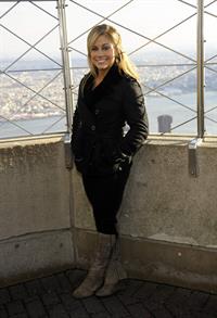 Shawn Johnson Visits The Empire State Building November 28, 2012
