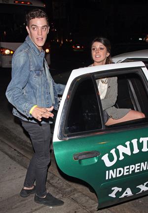 Shenae Grimes leaving Pink Taco in West Hollywood 9/29/2012 