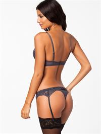 Johanna Lundback in lingerie - ass