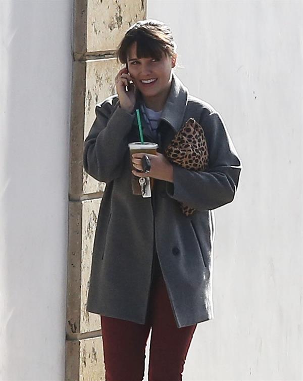 Sophia Bush at Starbucks in Beverly Hills 12/27/12 