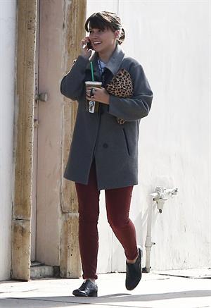 Sophia Bush at Starbucks in Beverly Hills 12/27/12 
