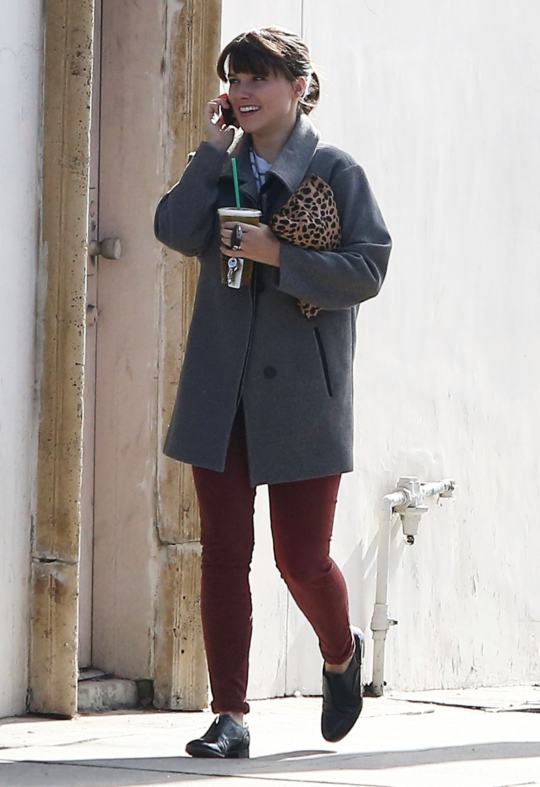 Sophia Bush at Starbucks in Beverly Hills 12/27/12 