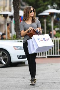 Sophia Bush shopping at Fred Segal in West Hollywood 11/25/12 