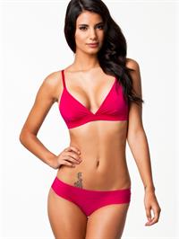 Johanna Lundback in lingerie