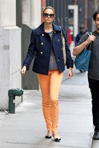Stacy Keibler Shopping in SoHo in New York - October 9, 2012 