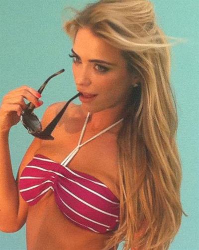 April Summers in a bikini