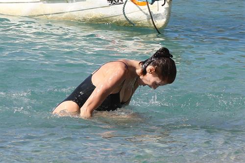 Stephanie Seymour - bikini in St. Barts 12/26/12  