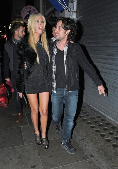 Tara Reid - Leaving Groucho Club in London 9/20/12  