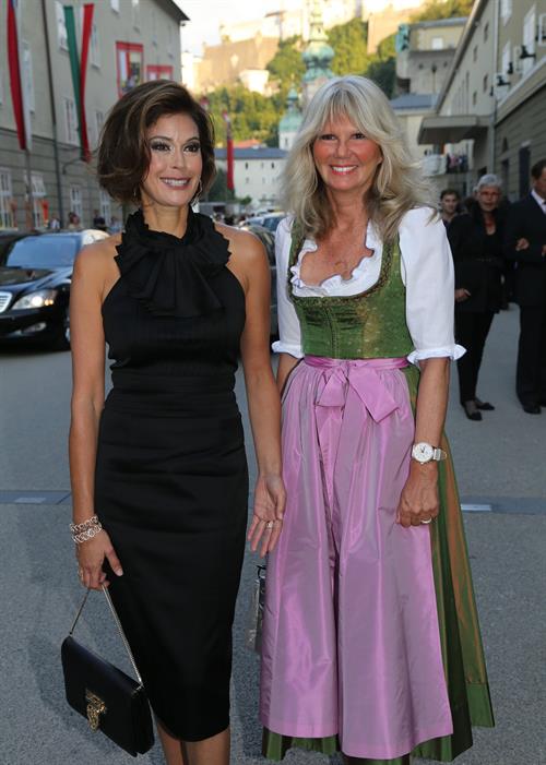 Teri Hatcher - Arrives for a Concert Salzburg Festival July 30, 2012