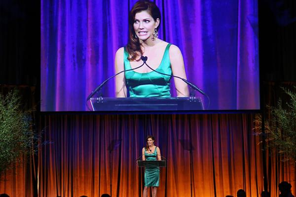 Tricia Helfer The Humane Society of th U.S. To The Rescue! Gala in NY 12/18/12 