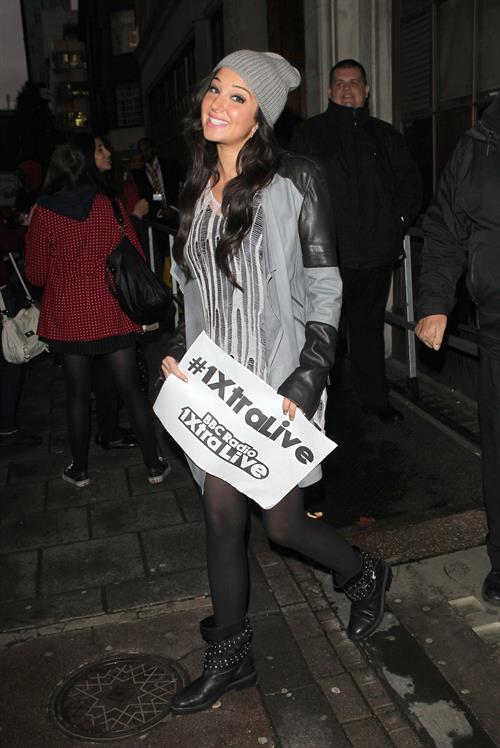 Tulisa Contostavlos Radio 1 in London - October 26, 2012