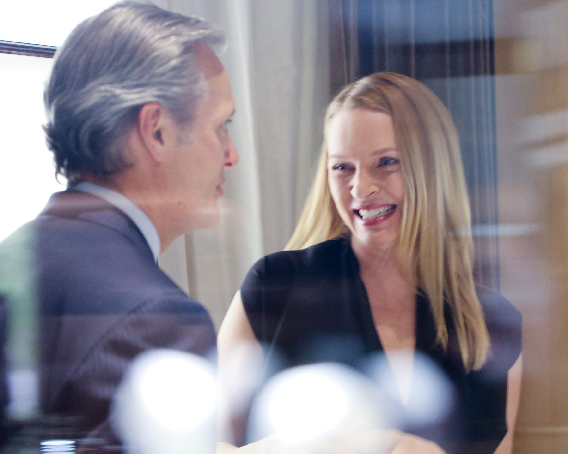 Uma Thurman Pictures Uma Thurman hosts cocktail and Dinner to celebreate an exclusive viewing of Marilyn Forever held at Chopard Boutique