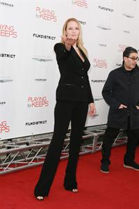 Uma Thurman New York Premiere of 'Playing for Keeps' presented by The Cinema Society & Film District December 5 