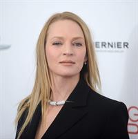 Uma Thurman New York Premiere of 'Playing for Keeps' presented by The Cinema Society & Film District December 5 