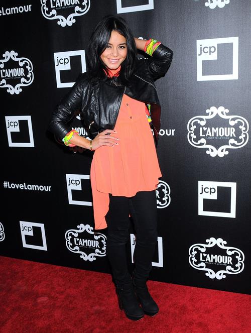 Vanessa Hudgens L'Amour by Nanette Lepore JCPenney launch party NY 1/24/13 