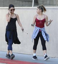 Vanessa Hudgens out and about in Studio City 10/28/12