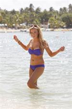 Maria Fowler in a bikini