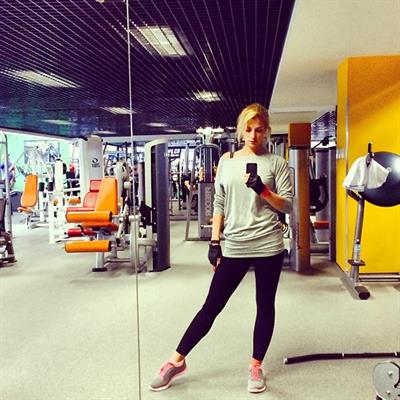 Tatyana Kotova taking a selfie