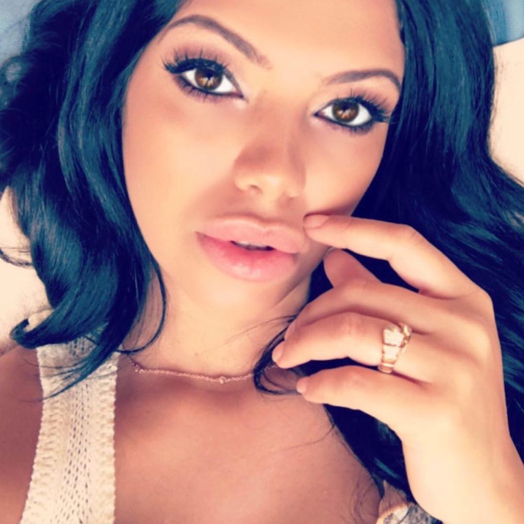 Porche Adams taking a selfie