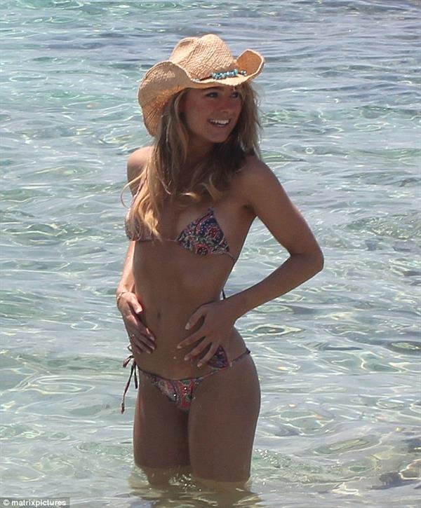 Kimberley Garner in a bikini