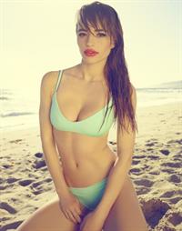 Tereza Kačerová in a bikini